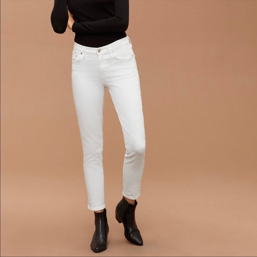 Citizen of Humanity Rocket Crop High Rise Denim
